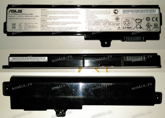 АКБ Asus NX90, NX90J, NX90JN, NX90JQ, NX90SN (A32-NX90) 11.25V Восстановленный original