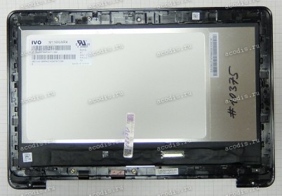 11.6 inch M116NWR4 R1 (+ тач ASUS E205SA) черный с рамкой 1366x768 LED 30 пин  NEW