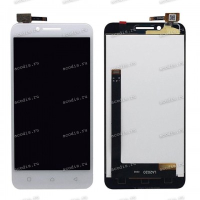 5.0 inch Lenovo Vibe C (A2020) (LCD+тач) oem белый 854x480 LED  NEW