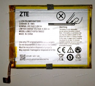 АКБ ZTE Blade X7, Blade Z7, Orbic-RC-501L (3,8v, 2200mAh, 8,4Wh) Li3822T43P3h786032 оригинальный с разбора