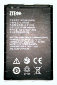 АКБ ZTE Leo Q1, V765M (3,7v, 1500mAh, 5,6Wh) Li3715T42P3h634254 new оригинальный