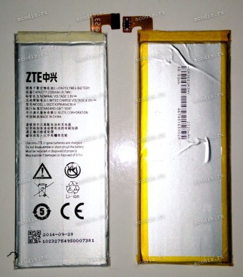 АКБ ZTE A880, G717C, Nubia Z7 Mini NX507J (3,8v, 2300mAh, 8,7Wh) Li3823T43P6hA54236-H new оригинальный