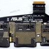 SIM + SD board Asus FonePad 8 FE380CG, FE8030CX, K016 (T64208S1, AD00301D000) FE380CG_SIM_SD_FPC REV. 1.1 SUB Assembly board
