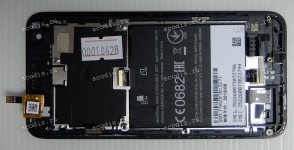 4.5 inch ASUS ZC451CG (ZenFone C) (LCD+тач) черный с рамкой 854x480 LED  Б / У