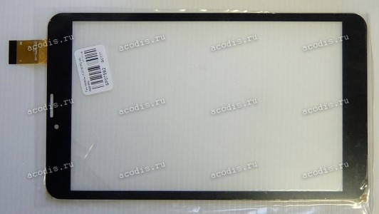 8.0 inch Touchscreen  30 pin, Digma Plane 8501, черный oem, NEW