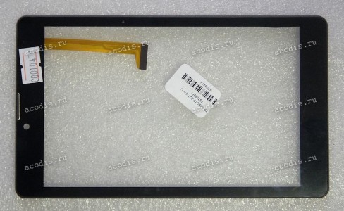 7.0 inch Touchscreen  30 pin, Digma Optima 7306, черный с рамкой, NEW