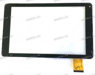 10.1 inch Touchscreen  50 pin, CHINA Tab XC-PG1010-055-0A-FPC, oem черный (Digma Plane 1501M/1700B/1701, Prestigio PMT3131/PMT3134), NEW