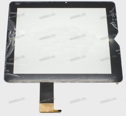 9.7 inch Touchscreen  6 pin, Texet TM-9737W/9747/9748, OEM черный, NEW