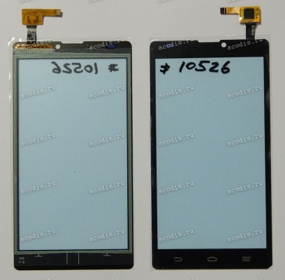 5.0 inch Touchscreen  6 pin, ZTE Blade L2, oem черный, NEW