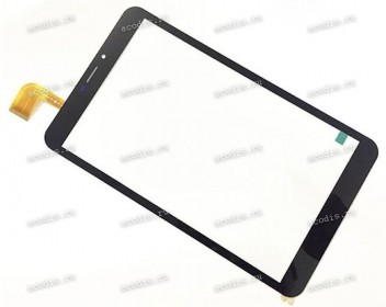 8.0 inch Touchscreen  51 pin, Irbis TX88/TX90, oem черный (Supra M84AG), NEW