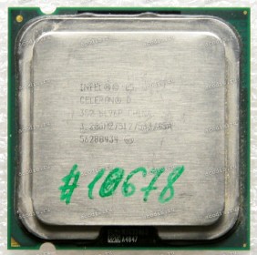 Процессор Socket LGA 775 Intel Celeron D 352 (p/n: SL96P, SL9KM) (3.20GHz=133MHz x 24