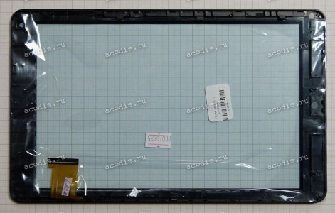 10.1 inch Touchscreen  50 pin, Digma CITI 1903 4G, черный с рамкой, NEW