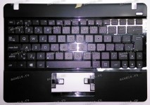 Keyboard Asus X102BA-1B + topcase (0KNB0-0106SK00, 90NB0362-R31SK0) (Black-Black/Matte/SK) черная