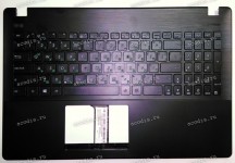 Keyboard Asus X551MA-1A + topcase (0KNB0-612GBG00, 90NB0481-R30050) (Black-Black/Matte/BG) черная матовая