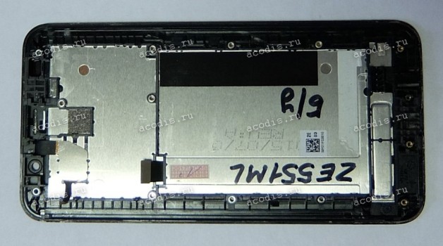 5.5 inch ASUS ZE551ML (ZenFone 2) (LCD+тач) черный с рамкой 1920x1080 LED  Б / У
