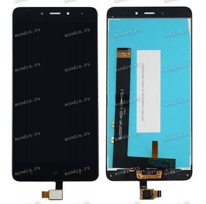 5.5 inch Xiaomi Redmi Note 4 (LCD+тач) oem черный 1920x1080 LED  NEW