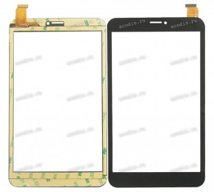 7.0 inch Touchscreen  39 pin, Irbis TZ62, черный oem, NEW