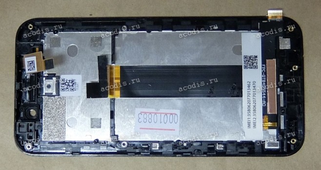 4.5 inch ASUS ZB452KG (Zenfone Go) (LCD+тач) черный с рамкой 854x480 LED  разбор / original