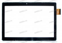 10.1 inch Touchscreen  50 pin, Digma Optima 1507 / Plane 1505 3G, OEM черный, NEW