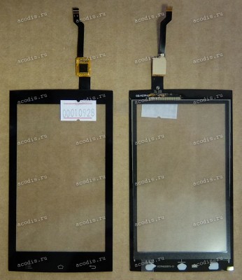 4.0 inch Touchscreen  6 pin, Digma Linx A401 3G, oem черный, NEW