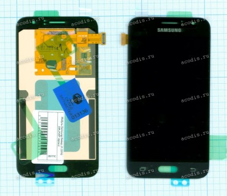 4.5 inch Samsung J120 (J1 2016) (LCD+тач), черный 800x480 LED  NEW / original