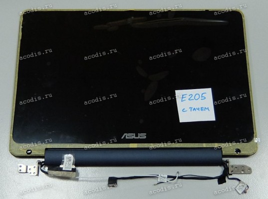 Крышка в сборе ASUS E205 (+ТАЧ) синяя 1366x768 LED NEW