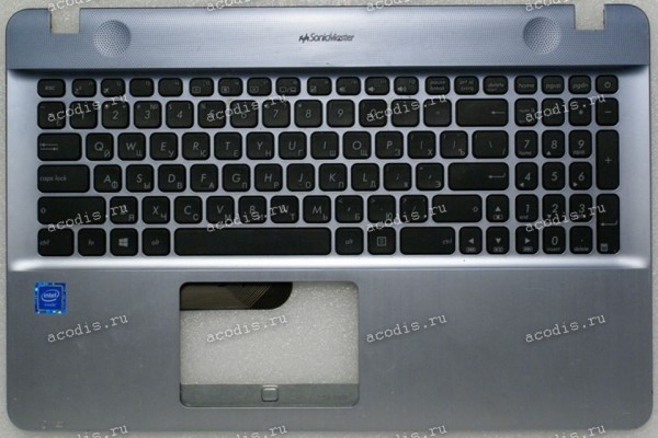 Keyboard Asus X541SA серо-синий (13NB0CG3AP0321)+ Topcase русифицированная