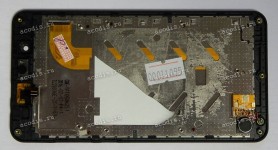 5.0 inch Digma Linx C500 3G (LCD+тач) черный с рамкой 854x480 LED  разбор / оригинал