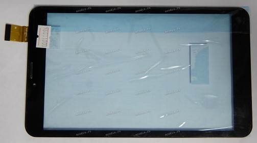 8.0 inch Touchscreen  30 pin, Digma Plane 8501, черный с рамкой, NEW