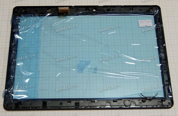 10.1 inch Touchscreen  51 pin, Digma Plane 1504B 4G, черный с рамкой, NEW