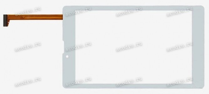 7.0 inch Touchscreen  30 pin, Digma Optima 7306/7701, CITI 7507, oem белый (Irbis TZ791), NEW