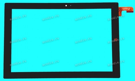 10.1 inch Touchscreen  51 pin, Irbis TW55, oem черный (прямые углы), NEW