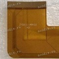 10.1 inch Touchscreen  50 pin, CHINA Tab ZYD101-48V01, OEM белый (Digma Optima 10.7?), NEW