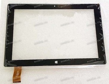 10.1 inch Touchscreen  51 pin, Oysters T104W, черный OEM, NEW