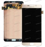5.7 inch Samsung Galaxy Note 5 SM-N920C (LCD+тач) золотой 2560x1440 LED  NEW / original