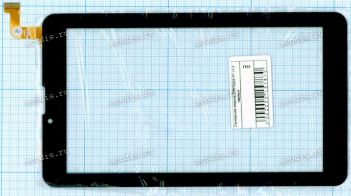 7.0 inch Touchscreen  31 pin, CHINA Tab DP070023-F1, OEM черный (Nomi C07004 Sigma+), NEW