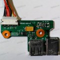 DC Jack board + USB HP Pavilion dv6000, dv6500, dv6700 (p/n: DNF203)