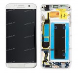 5.1 inch Samsung Galaxy S6 Edge SM-G925F (LCD+тач) белый 2560x1440 LED  NEW / original