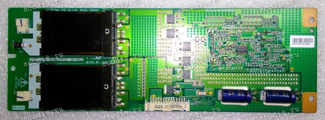 Inverter board Philips 37PFL9632D/10 6632L-0464A, LC370WU3-SLE1, PNEL-T706A REV-0.0 464A VTZ