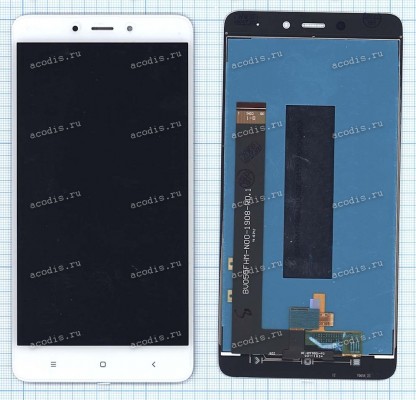 5.5 inch Xiaomi Redmi Note 4 (LCD+тач) oem белый 1920x1080 LED  NEW