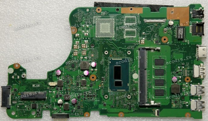 MB Asus X555LA MAIN_BD._4G/I3-4030U/AS (LVDS)(METAL) (90NB0650-R00060, 60NB0650-MB3500) X555LD REV. 3.1