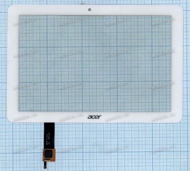 10.1 inch Touchscreen  6 pin, Acer A3-A20, oem белый, NEW