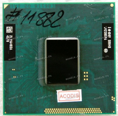 Процессор Socket G2 (rPGA988B) Intel Core i5-2410M (SR04B) (2*2,3GHz, 2*256kb+3Mb, HD Graphics 3000)