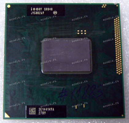 Процессор Socket G2 (rPGA988B) Intel Core i5-2520M (SR048) (2*2,5GHz, 2*256kb+3Mb, HD Graphics 3000)