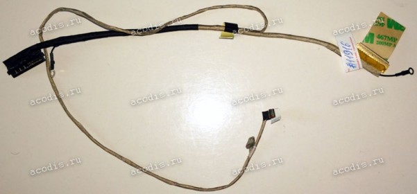 LCD LVDS cable Sony SVE14, SVE141, SVE1411, SVE14118FXW, SVE141C, SVE141D11T, SVE14A11T (DD0HK6LC000, DD0HK6LC001, DD0HK6LC002) Quanta HK6 (MBX-268)