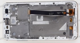 5.2 inch ASUS ZE520KL (ZenFone 3) (LCD+тач) белый с серебряной рамкой 1920x1080 LED  NEW