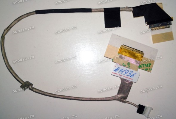 LCD LVDS cable Toshiba Satellite L640, L640D, L645 (DD0TE2LC010, DD0TE2LC000, DD0TE2LC020, DD0TE2LC030, DD0TE2LC040, DD0TE2LC050, A000070510) Quanta TE2, TE3