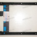 Ср. часть корп. с защ. стеклом камеры Innos D6000 чёрная