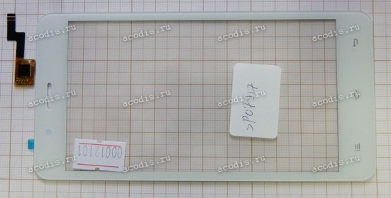 5.0 inch Touchscreen  6 pin, Digma C500 3G Linx , oem белый (CITI Z510/Z560), NEW