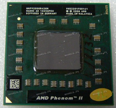 Процессор Socket S1G4 (638) AMD Phenom II P920 (HMP920SGR42GM) (1.60GHz=200MHz x 8, 512kB, 45nm